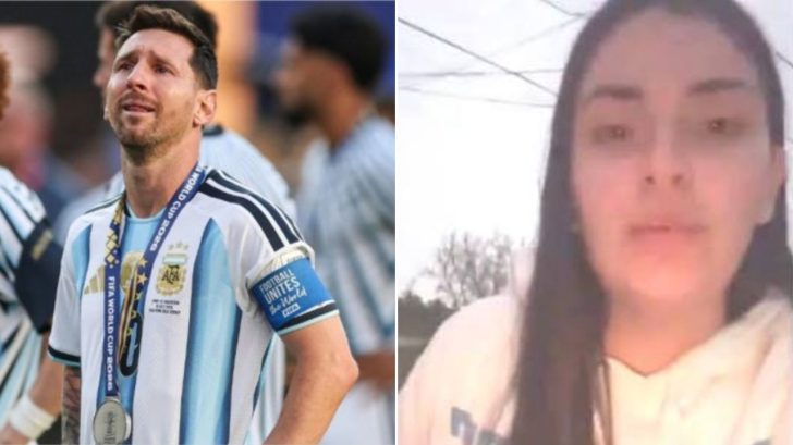 Influencer de Argentina pide ayuda tras perder millonaria apuesta en el Mundial