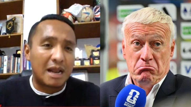 Iván Barton le responde a Didier Deschamps tras críticas por dirigir la semifinal del Mundial