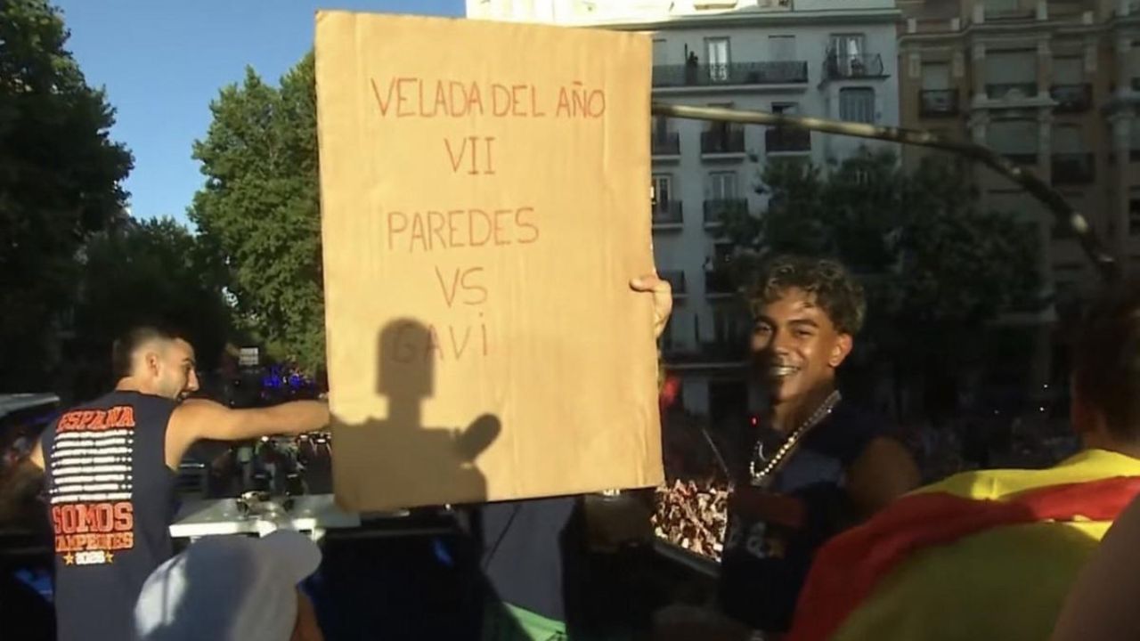 La picante respuesta de Lamine Yamal a Leandro Paredes tras la pelea con Gavi en la final
