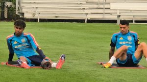 Figuras de España son duda para la final tras lesionarse en entrenamiento