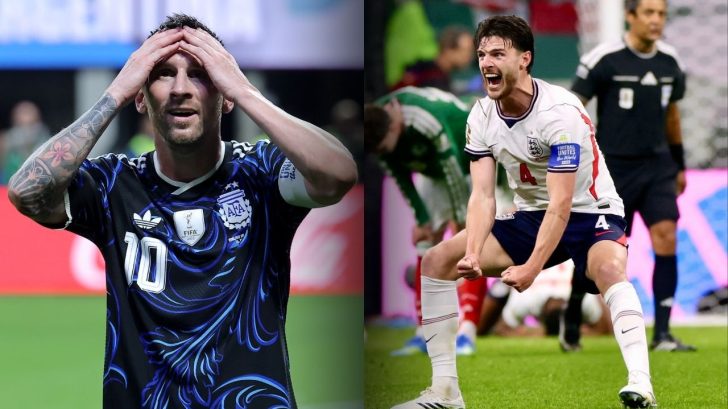 Messi le "perdonó la vida" a Rice en una polémica jugada que pudo cambiar TODO
