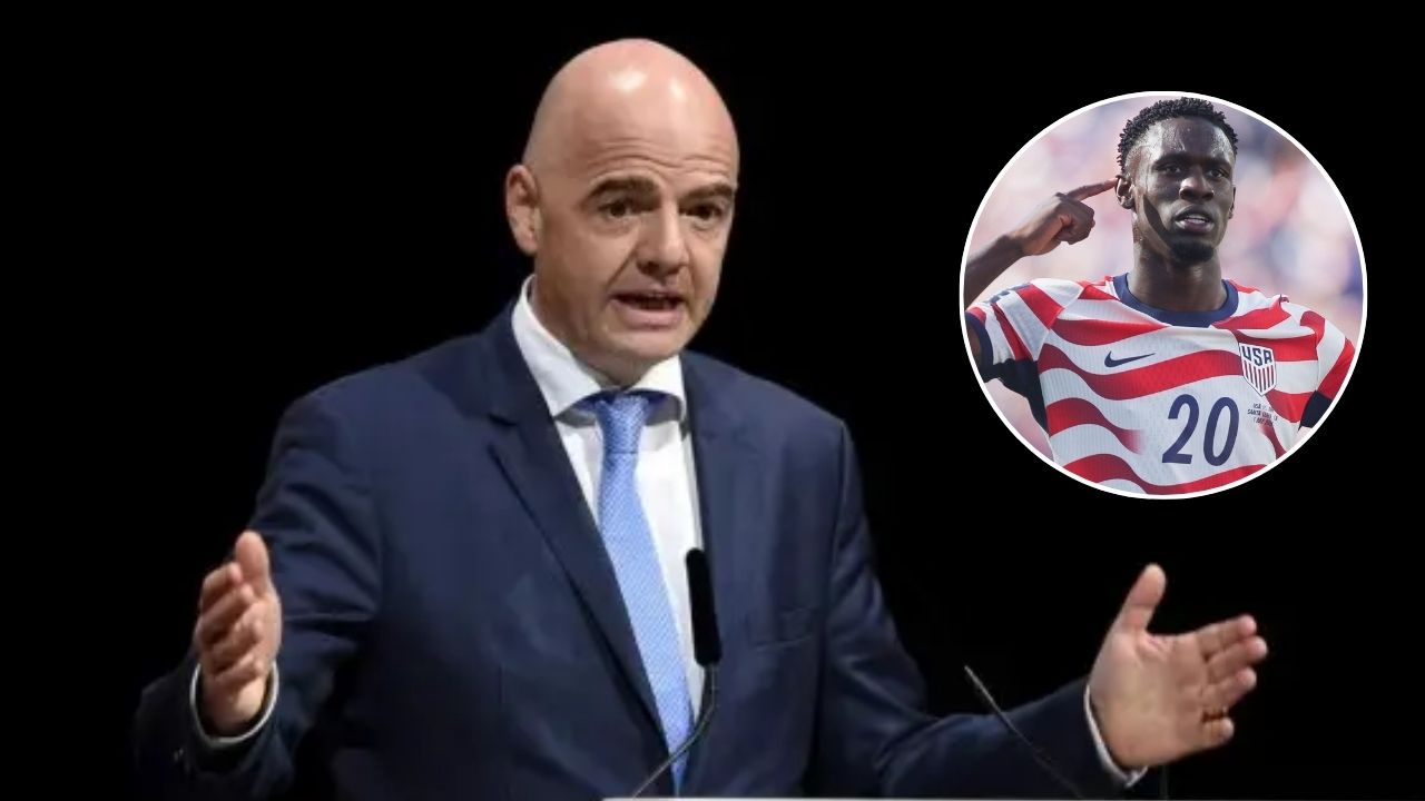 Presidente de la FIFA se pronuncia sobre la expulsión de Balogun y envía polémico mensaje