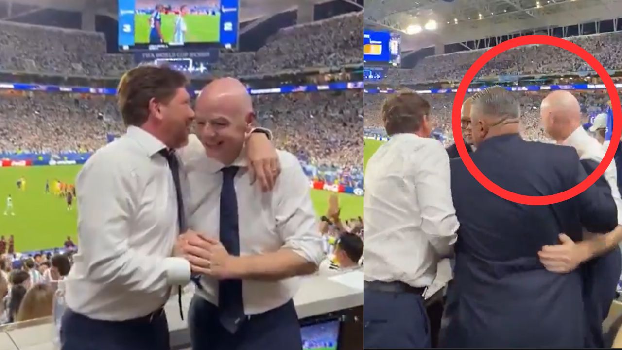Filtran la reacción de Infantino con el triunfo de Argentina y genera controversia