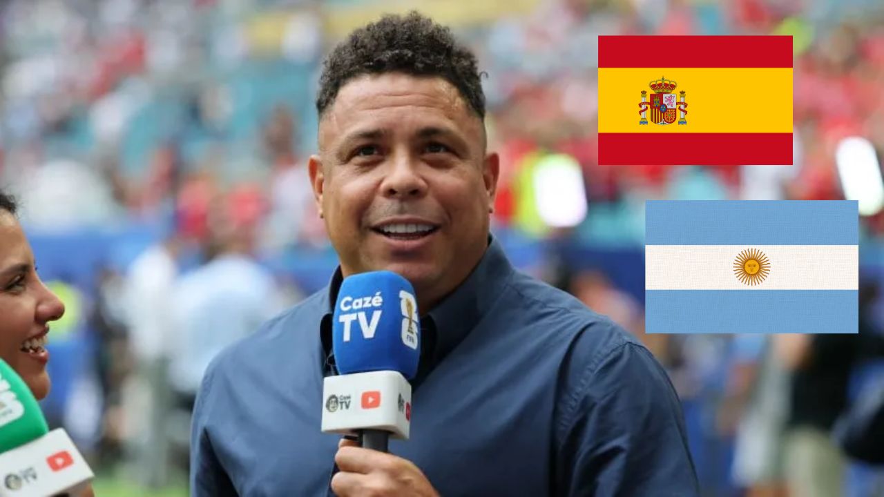 Ronaldo enciende a Argentina al decir que España les 'ganará fácil'