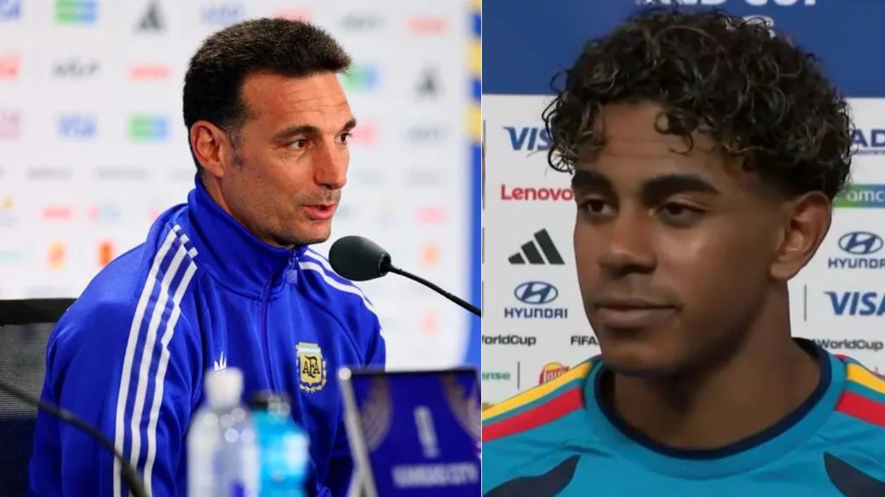 Scaloni responde a Lamine Yamal por poner solo a Francia y España como favoritos