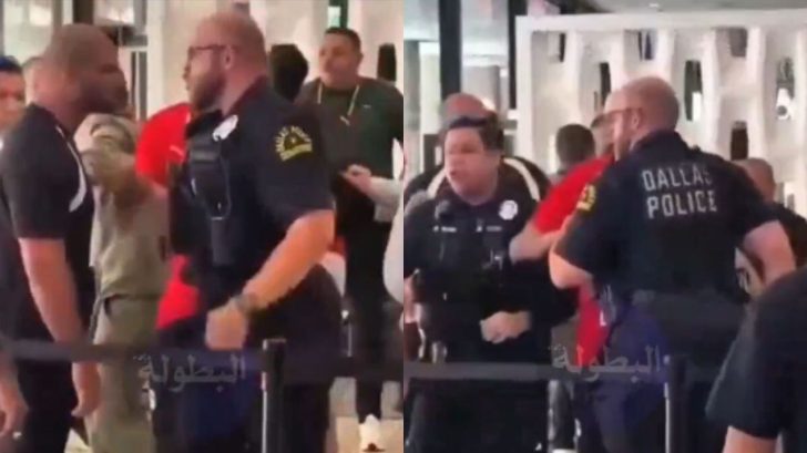 Selección de Egipto se va a los golpes con la policía de EE. UU.