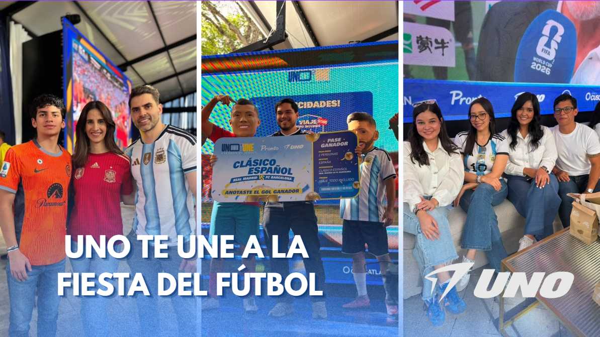 Estaciones de Servicio UNO y Tiendas Pronto culminan con éxito la promoción "UNO te une a la fiesta del fútbol"