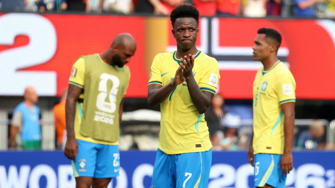 Vinicius Jr rompe el silencio tras la eliminación de Brasil del Mundial 2026