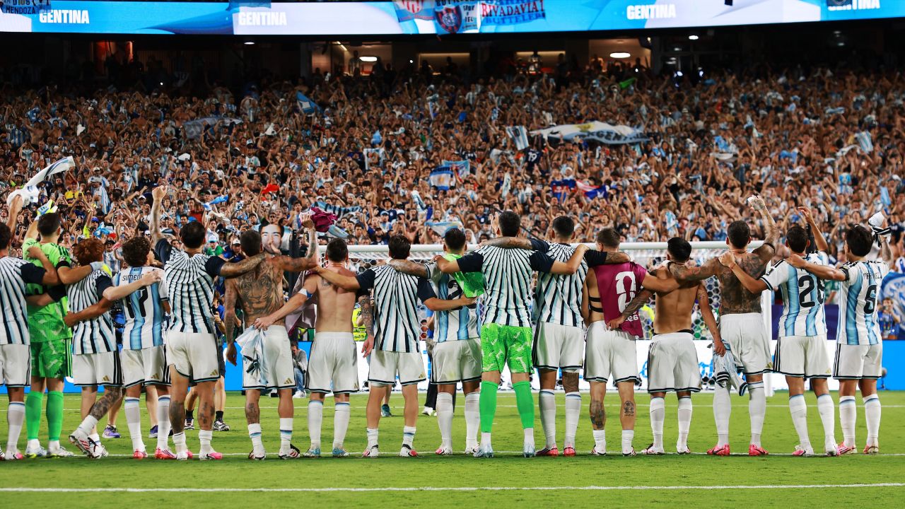 El ritual de la selección de Argentina previo a los juegos en United 2026