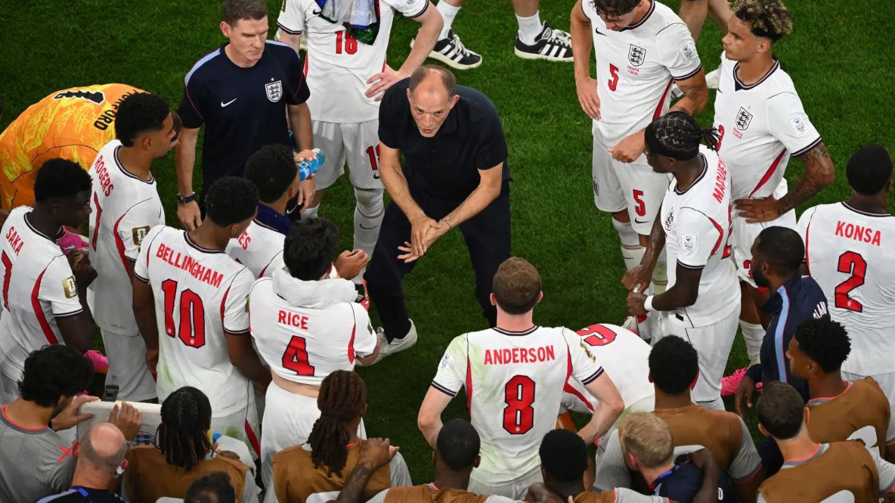 Thomas Tuchel y su polémica decisión con los futbolistas de Inglaterra en el Mundial