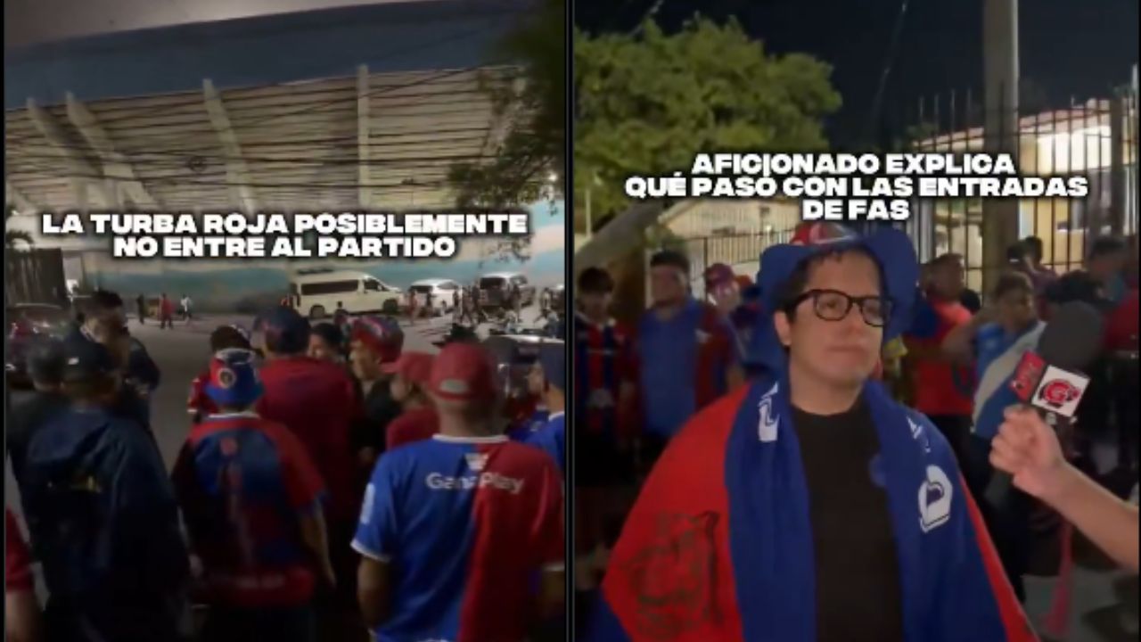 Afición del FAS tuvo problemas en su ingreso al estadio para juego vs Motagua