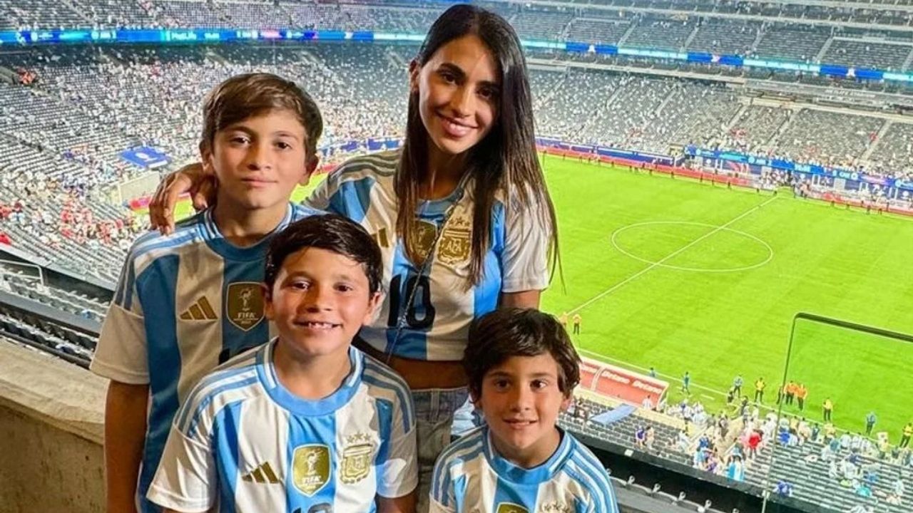 Antonela Roccuzzo le deja emotivo mensaje a Messi tras despedirse de Argentina