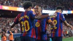 Imagen de Barcelona aplasta a Rayo Vallecano y extiende arranque arrollador en Liga
