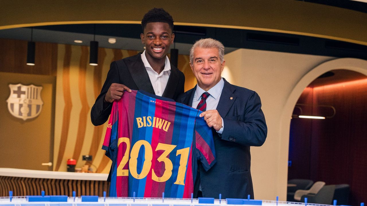 Barcelona hace oficial la llegada de joya del fútbol europeo