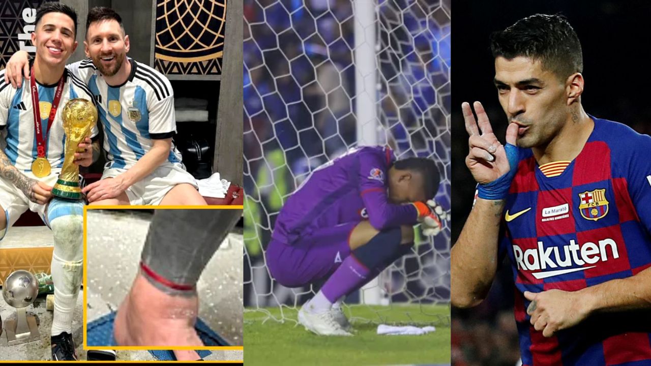 Besar amuletos y pulseras: los talismanes de los futbolistas - Objetos que llevan 10+ años