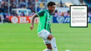 Cristian Sacaza tiene nuevo club y jugará a préstamo en Juticalpa