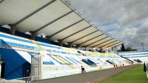 Imagen de Estadio Nacional Chelato Uclés ya la luce sus nuevos colores previo a la jornada 4