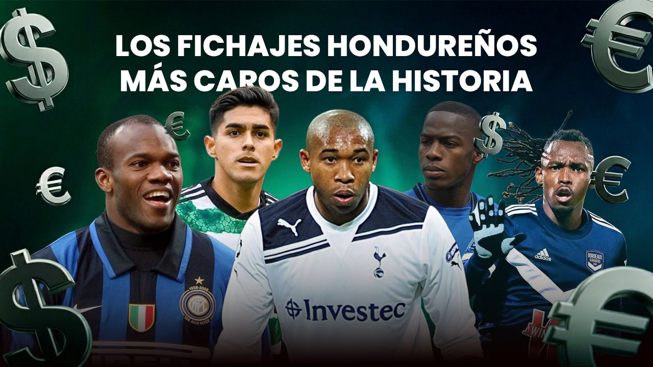 Los traspasos de futbolistas hondureños más altos en la historia