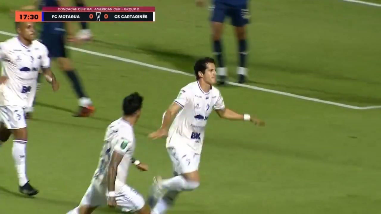 Así fue el gol de José Gonzales para abrir el marcador ante Motagua