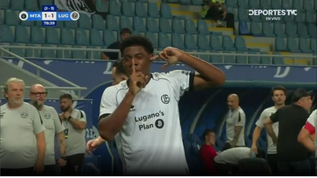 Dereck Moncada anota golazo y clasifica al Lugano a la Conference League