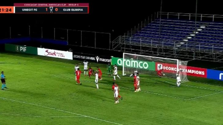 Este fue el gol del empate del Olimpia en su visita al UMECIT