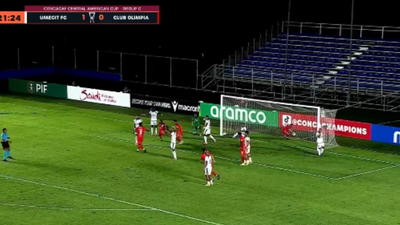 Este fue el gol del empate del Olimpia en su visita al UMECIT