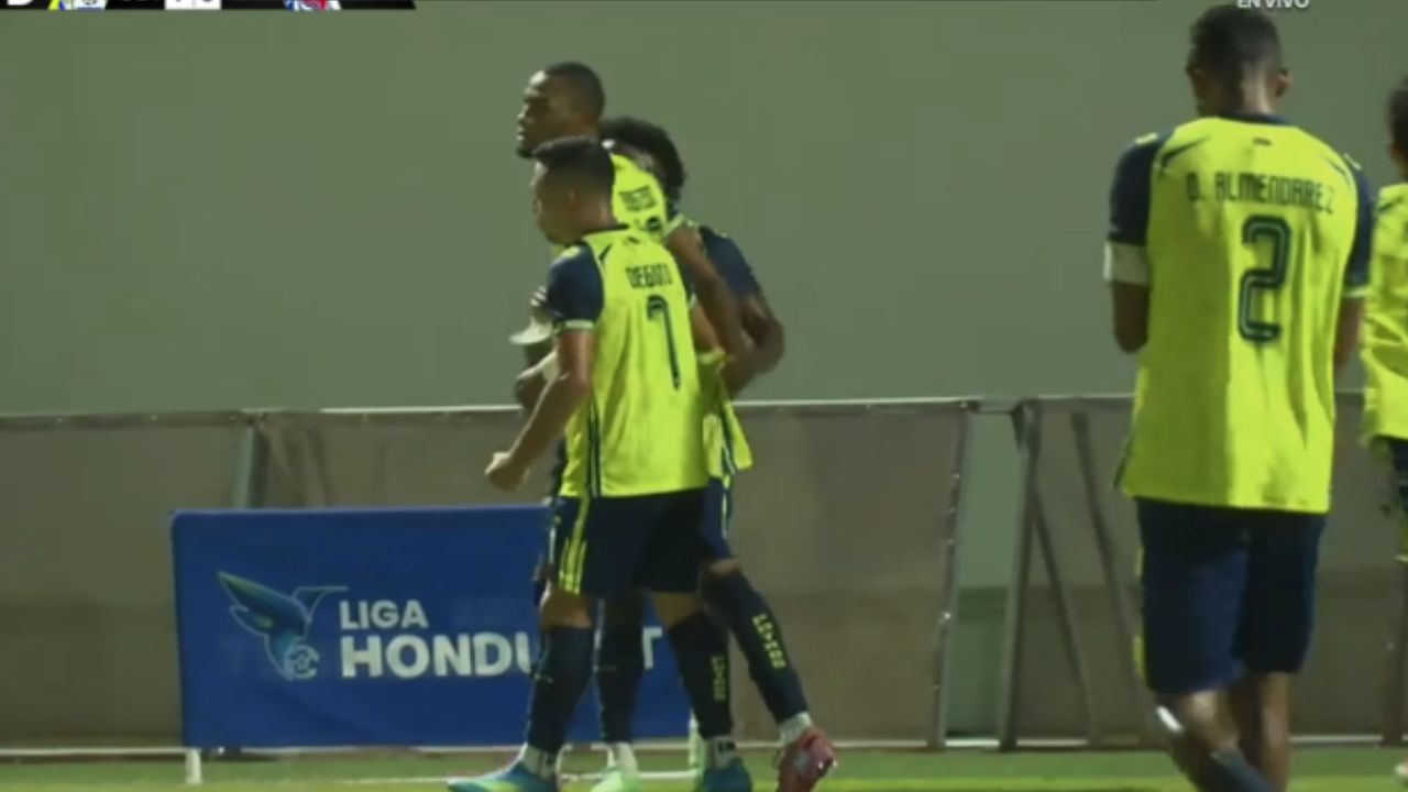Este fue el primer gol de Jerry Bengtson con Potros en juego vs Olimpia