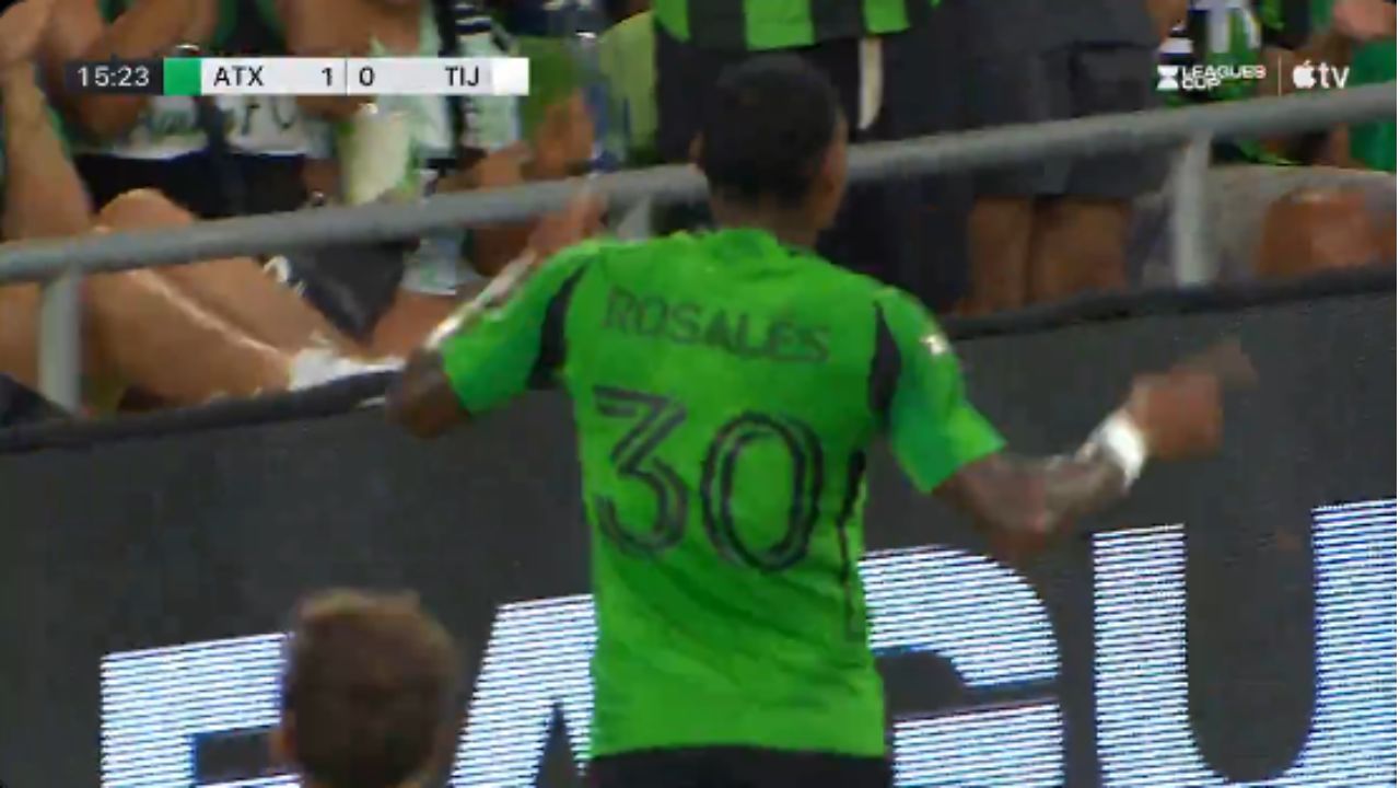 Joseph Rosales anota golazo en el Austin vs Tijuana por la Leagues Cup