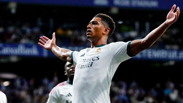 Jude Bellingham anota el primer gol de la temporada 2026-2027 de Real Madrid