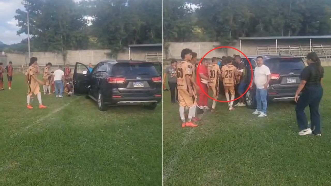 Jugador de las reservas de Choloma pierde el conocimiento tras choque con portero rival