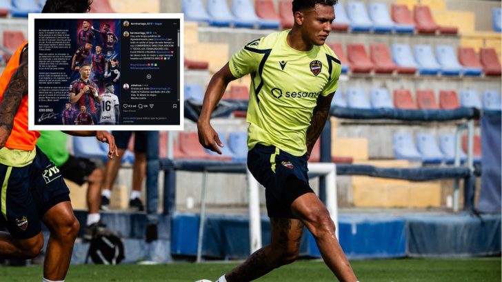 Kervin Arriaga revela lo que le dejó su salida del Levante de España