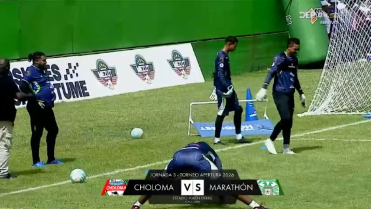 Este fue el primer entrenamiento oficial de La More con el Choloma