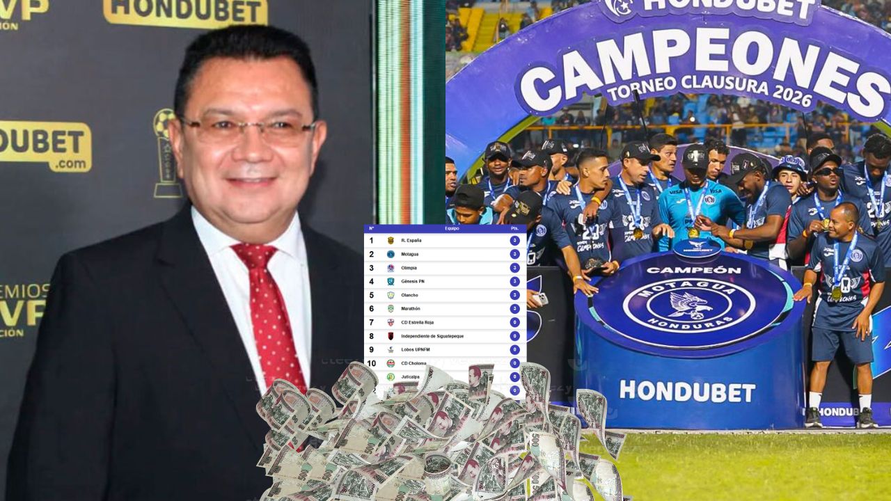Liga Nacional de Honduras establece método de repartición de ingresos