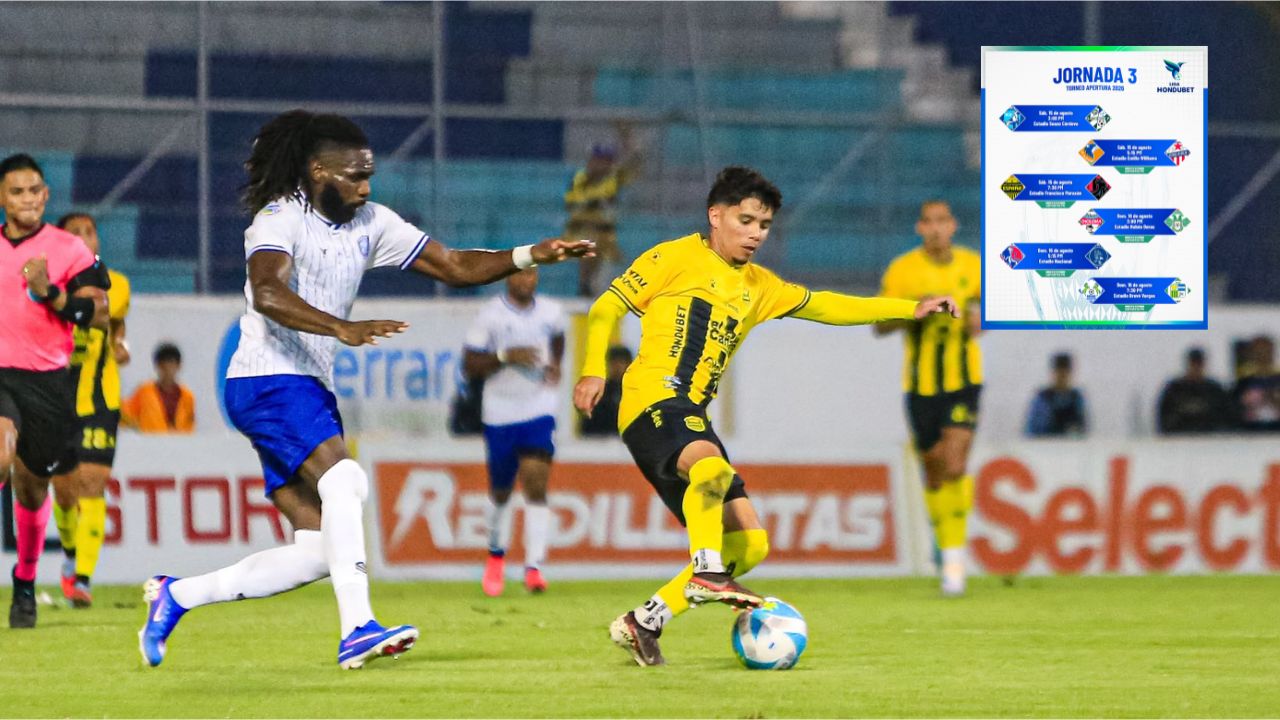 Liga Nacional: Confirmados los partidos de la jornada 3 del torneo Apertura