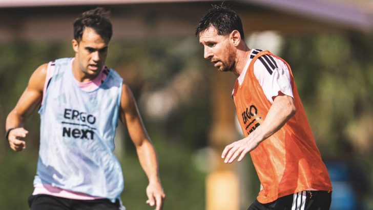 Lionel Messi se presentó con el Inter Miami tras enterrar a su padre