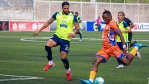 Lobos UPN rescató un empate vs Olancho en los últimos minutos del juego