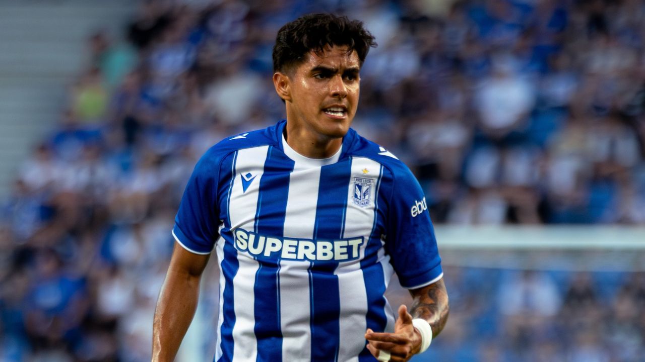 Luis Palma aparece en el once ideal de la jornada 3 de la liga de Polonia