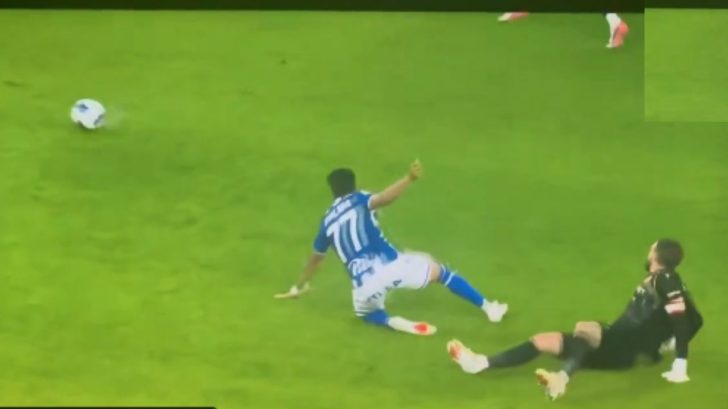 Luis Palma anota el gol de la remontada del Lech Poznan en la Liga