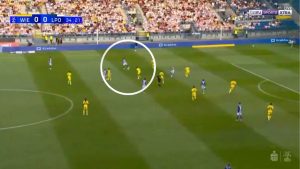 Luis Palma asiste en segundo partido del Lech Poznan en la liga