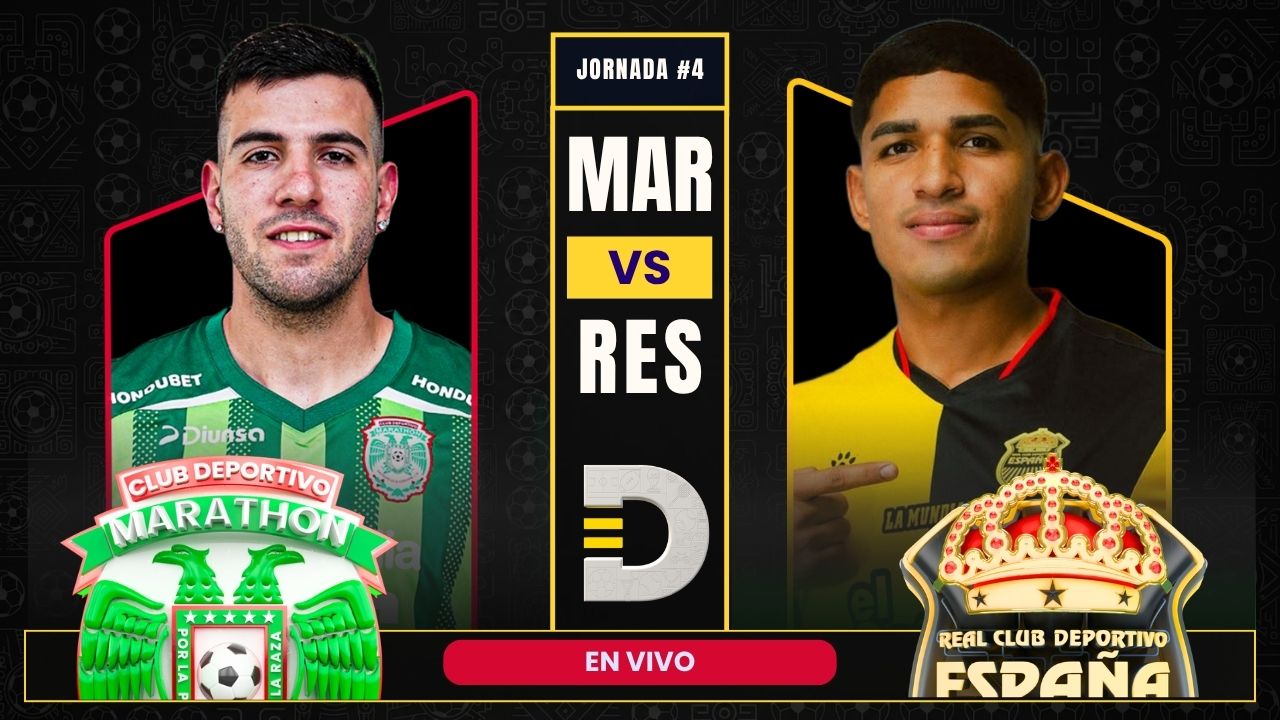 Marathón vs Real España EN VIVO hoy: dónde mirar partido, hora, alineaciones