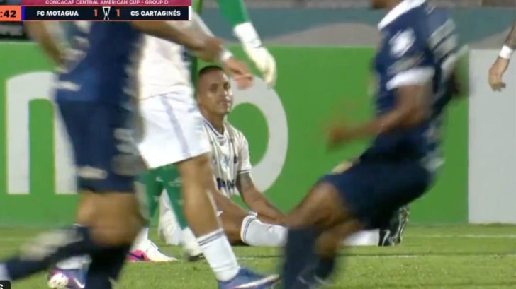 Este fue el autogolazo con el que Motagua le empató a Cartaginés