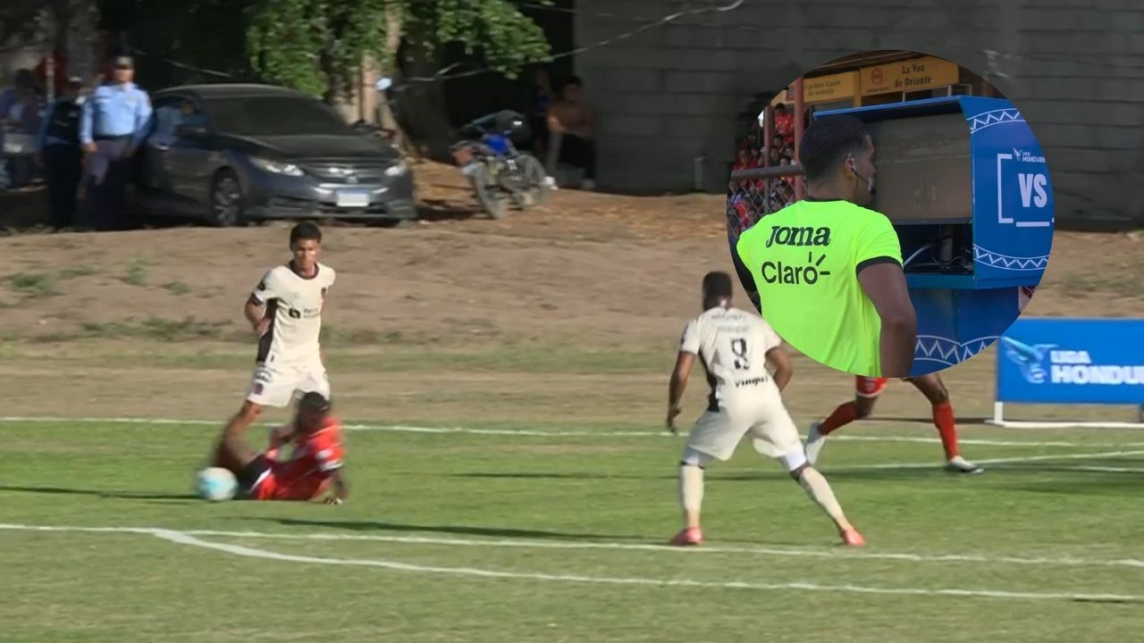 El penal a favor del Olimpia que tuvo que ser revisado por el FVS