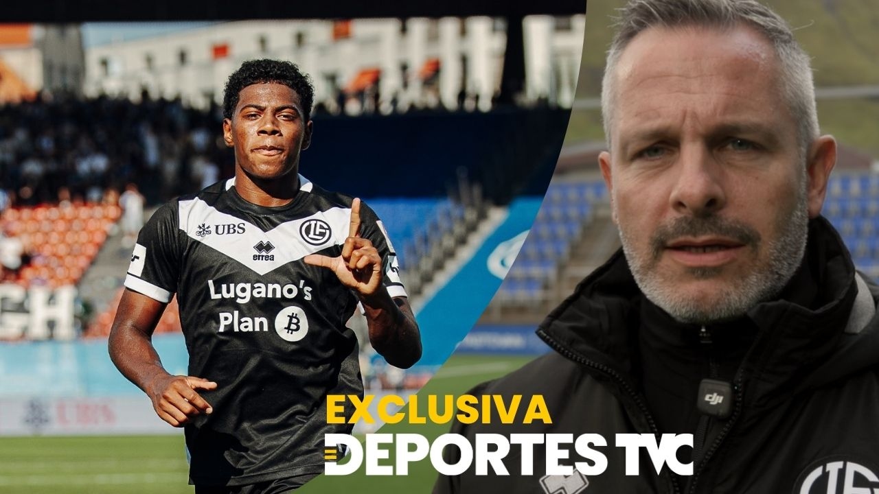 Director deportivo de Lugano sorprendido con Dereck Moncada y lo llena de elogios
