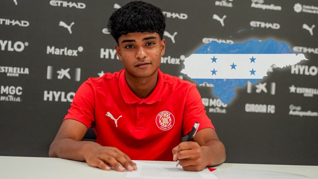 Girona FC anuncia fichaje del hondureño José Alfredo Rodríguez