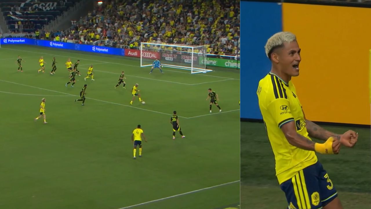 Andy Najar anota un golazo para darle el triunfo agónico a Nashville SC