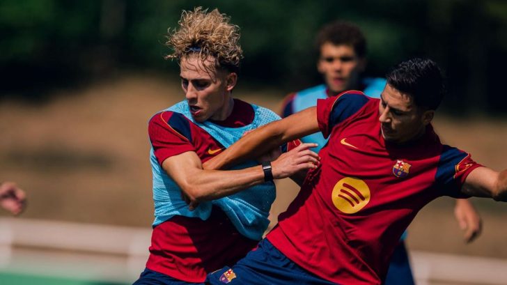Jugador de Barcelona sufre lesión de gravedad cuando estaba por salir