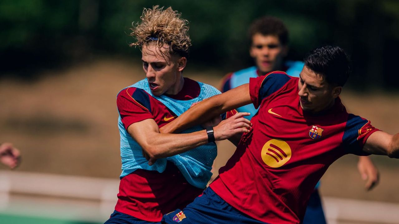 Jugador de Barcelona sufre lesión de gravedad cuando estaba por salir