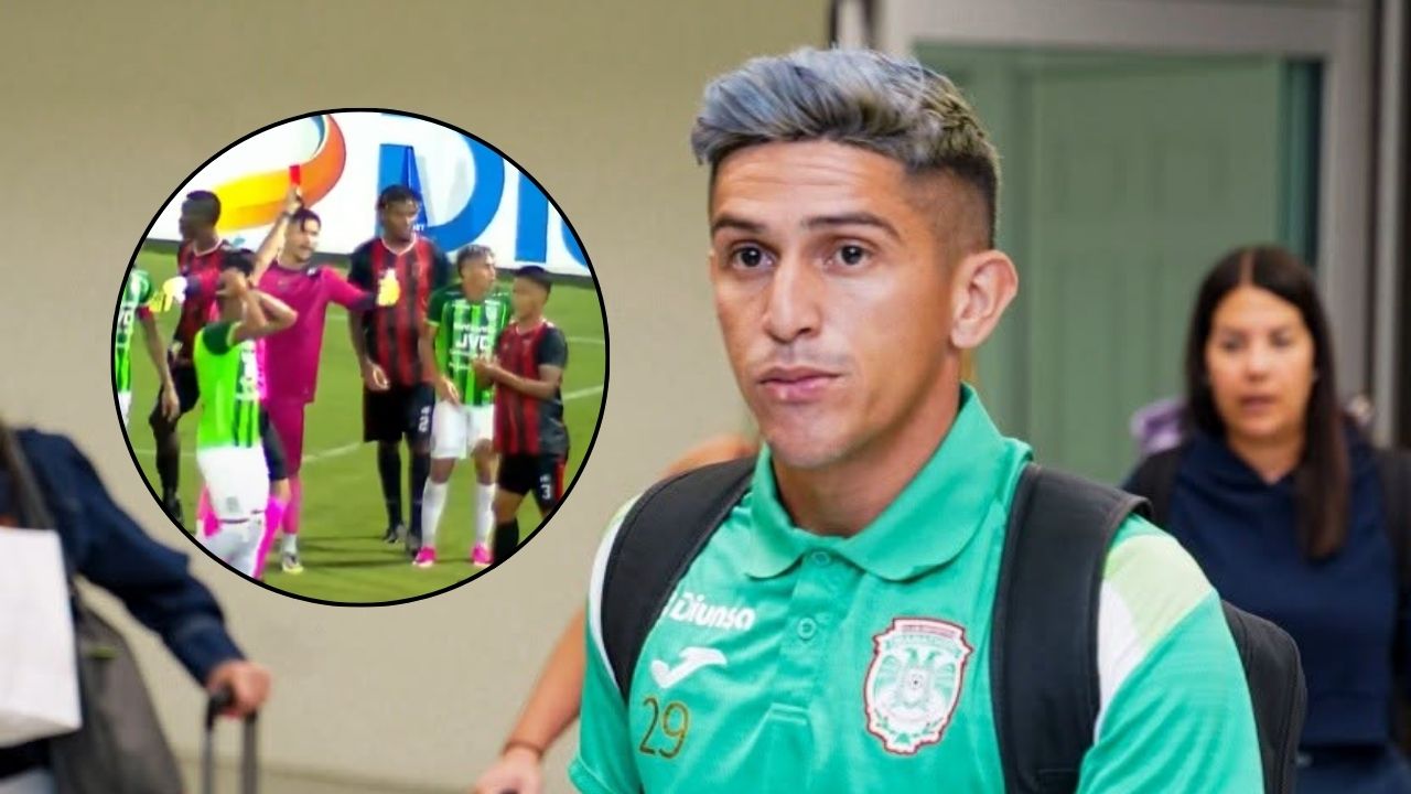 Carlos Pérez explica su expulsión contra Atlético Independiente en Liga Nacional
