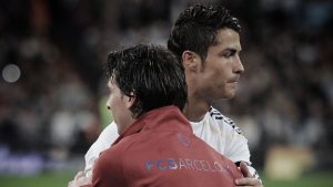 Imagen de Cristiano Ronaldo dedica mensaje a Messi por la muerte de su padre