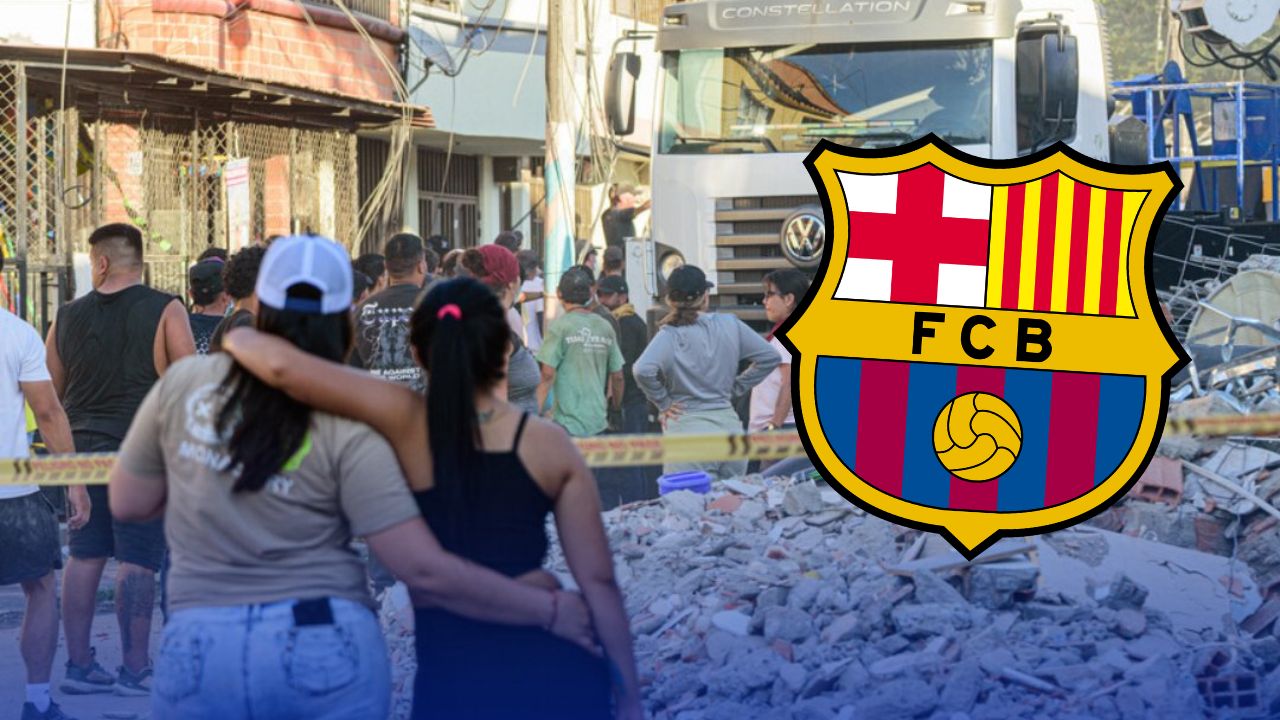 El Barcelona sorprende con donación millonaria para apoyar a Colombia tras terremoto